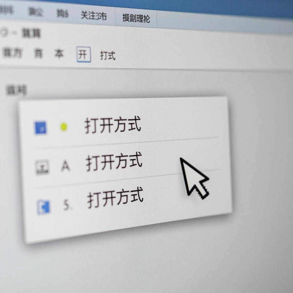 如何取消默认打开方式并恢复其他软件关联的完整指南第一张图