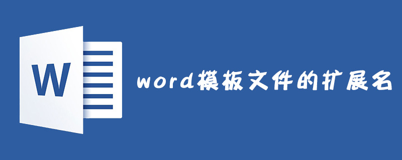 word模板文件的扩展名是什么