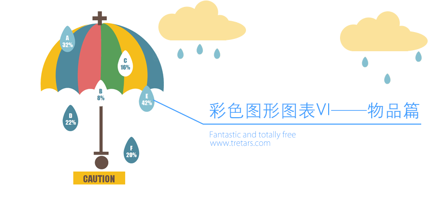 PPT图形图表,PPT图表,PPT图表模板,PPT图表素材,扁平风PPT