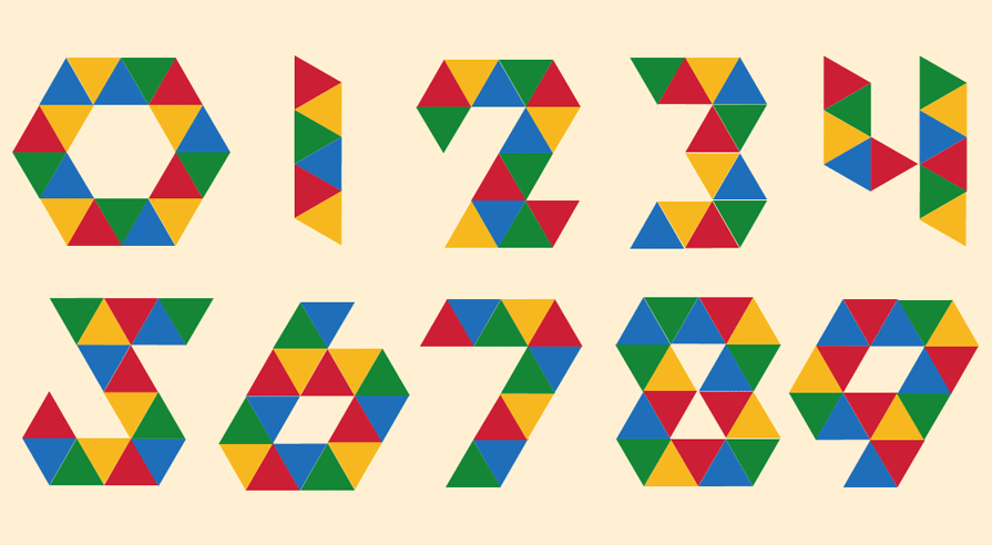 PPT数字,创意数字,PPT素材下载