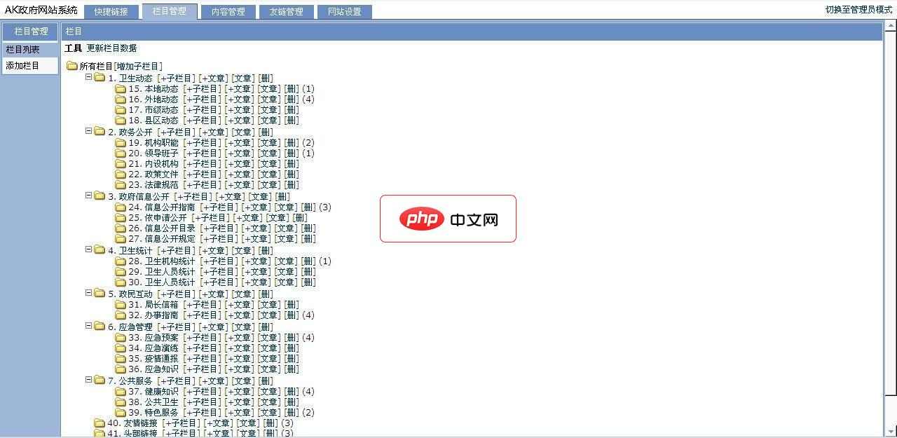 AKCMS政府网站系统5.0.5 bulid20130620 GBK