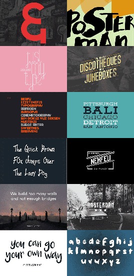 英文字体,PPT字体,PPT字体下载,最受欢迎字体